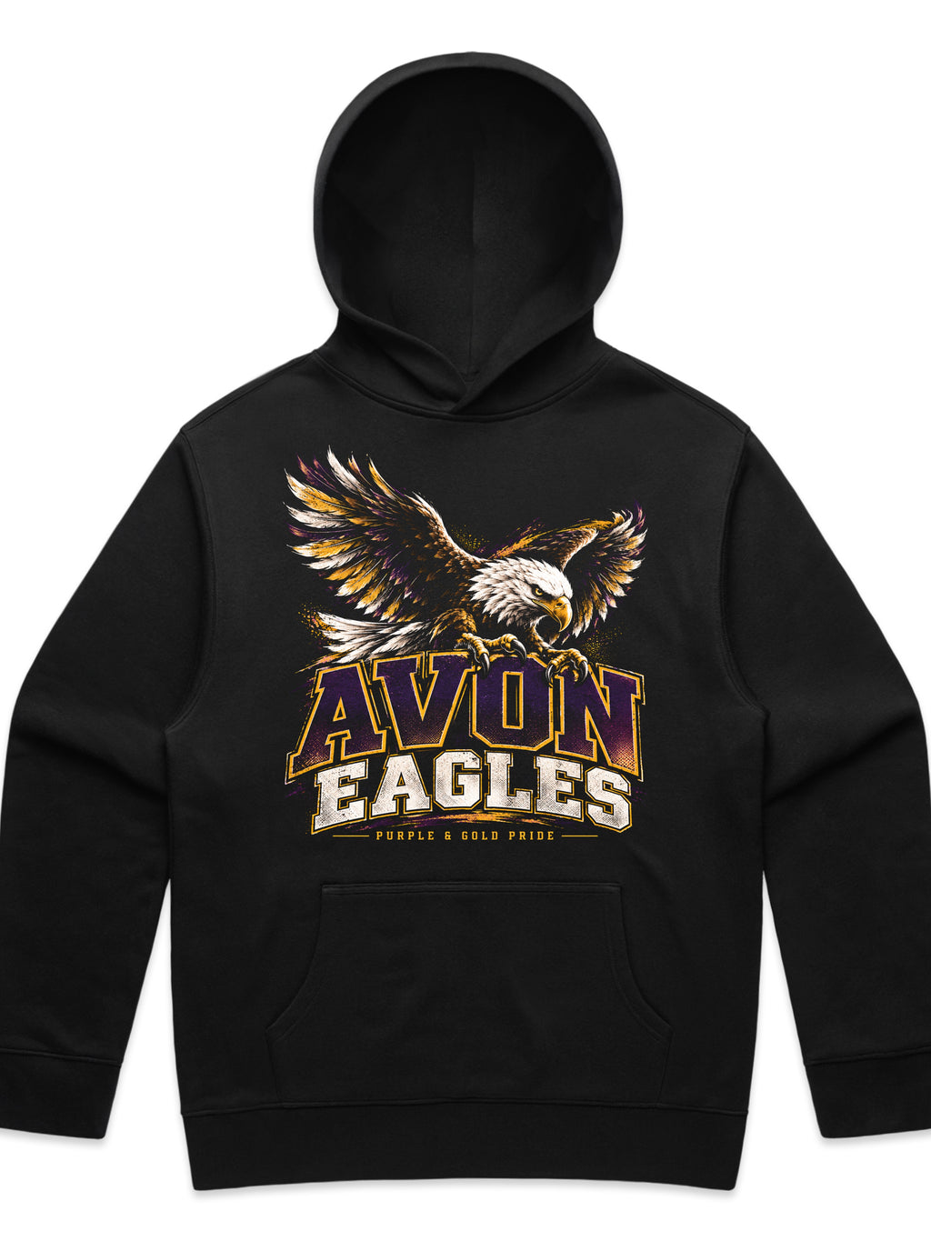 Avon Eagles Purple & Gold Pride Gear