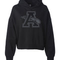Amherst Blackout Women’s Crop Hoodie