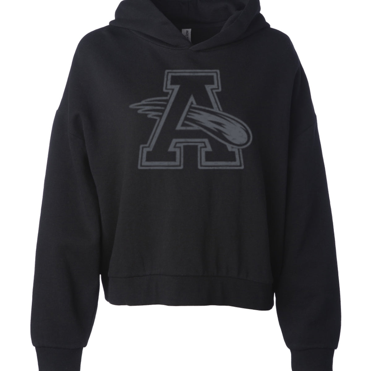 Amherst Blackout Women’s Crop Hoodie
