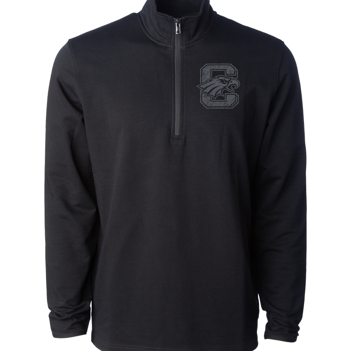 Clay Eagles Blackout 1/4 Zip