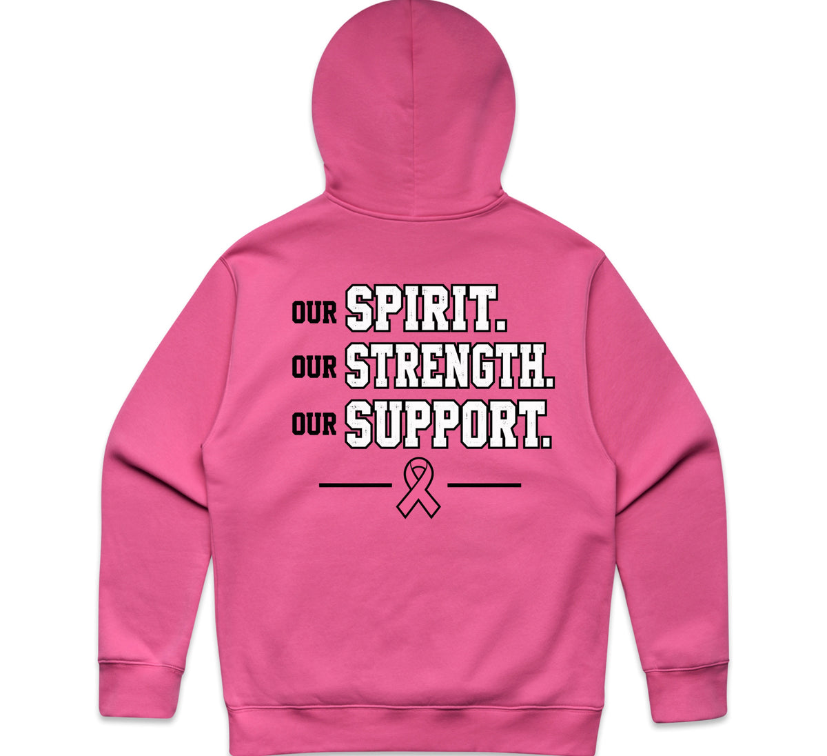 Clay Eagles Breast Cancer Awareness Hoodie