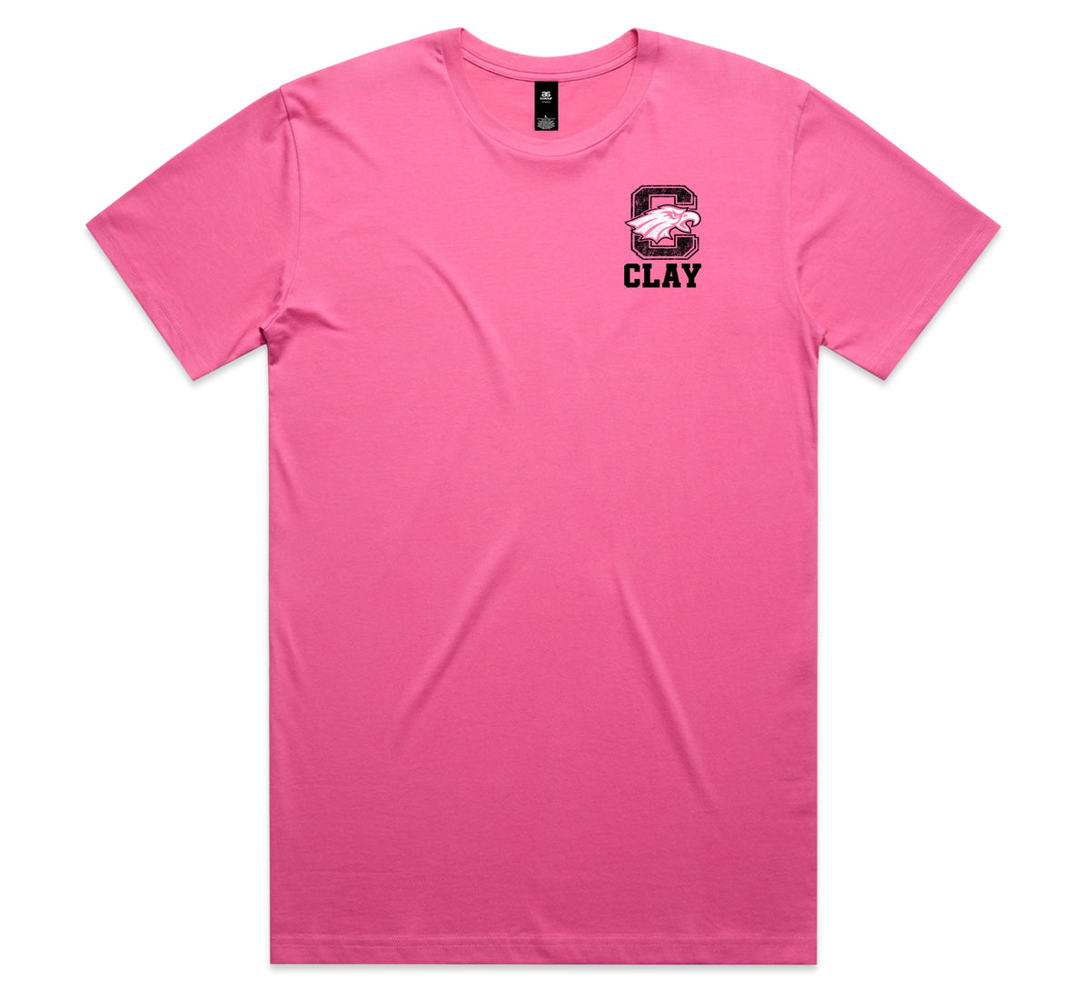 Clay Eagles Breast Cancer Awareness Tee