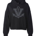 Vermilion Sailors Blackout Women’s Crop Hoodie