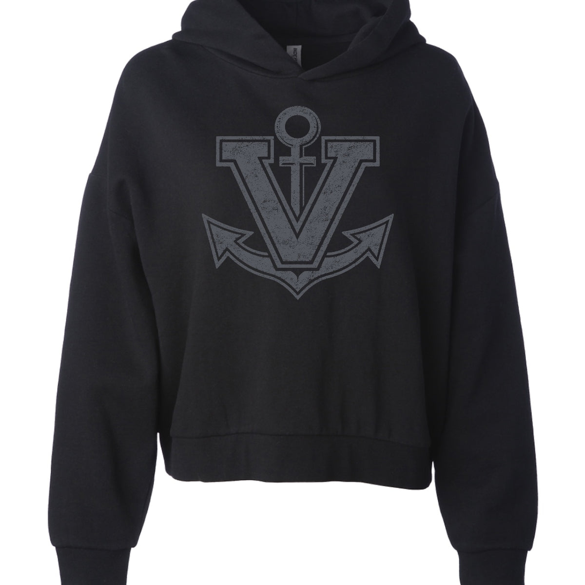 Vermilion Sailors Blackout Women’s Crop Hoodie