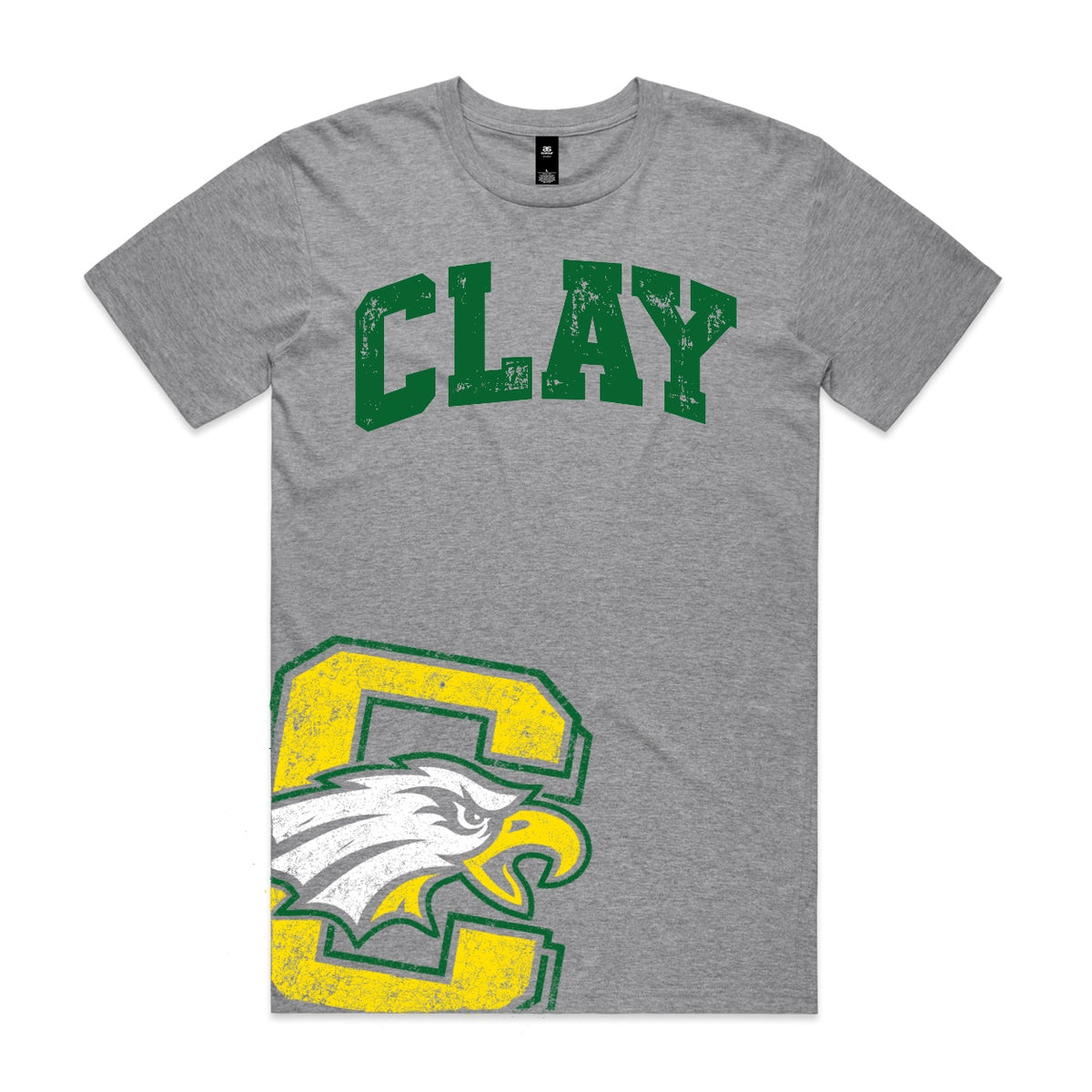 Clay Eagles Large Logo Tee