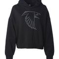 Firelands Falcons Blackout Women’s Crop Hoodie