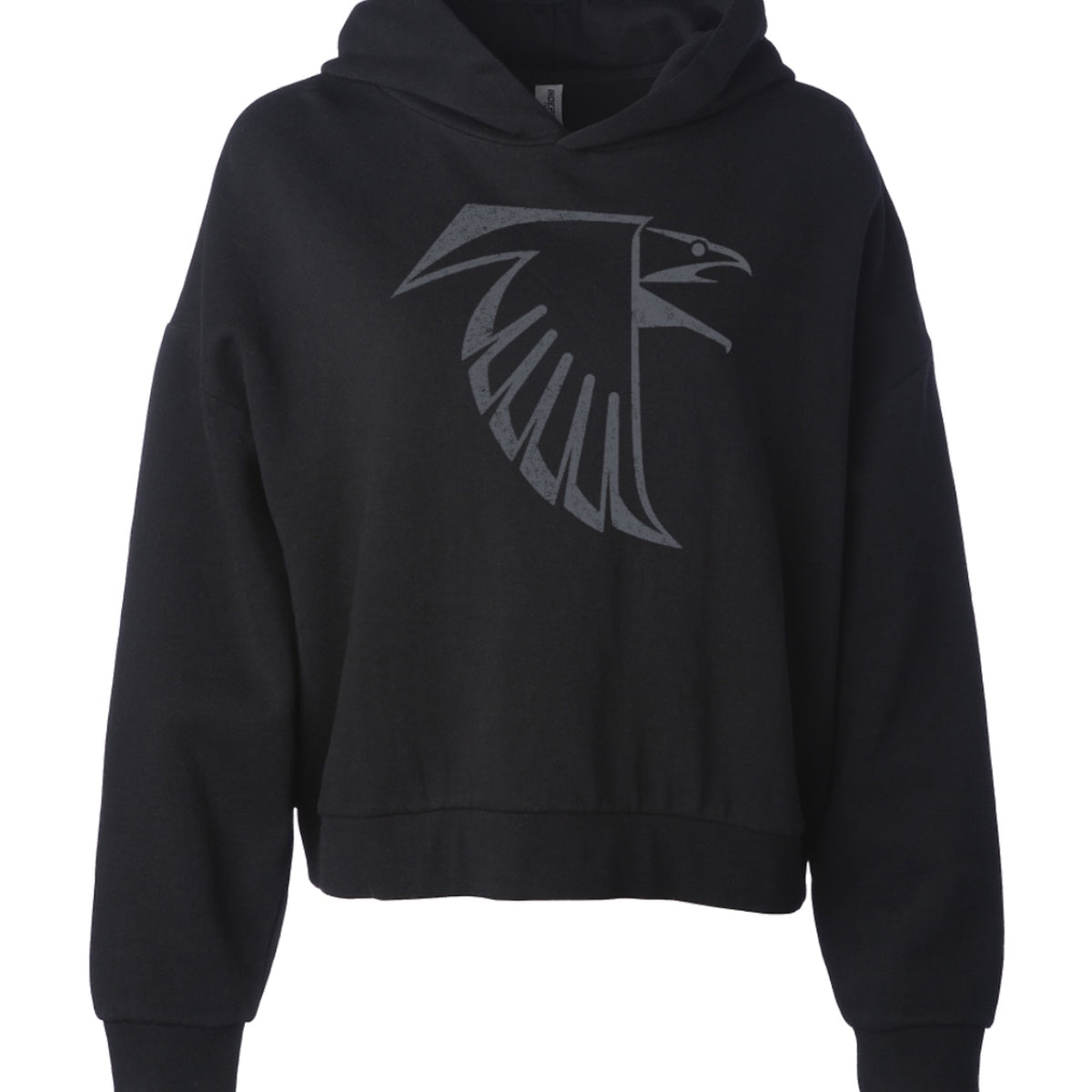 Firelands Falcons Blackout Women’s Crop Hoodie