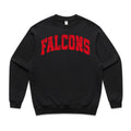 Firelands Falcons Large Logo Crew