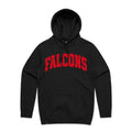 Firelands Falcons Large Logo Hoodie